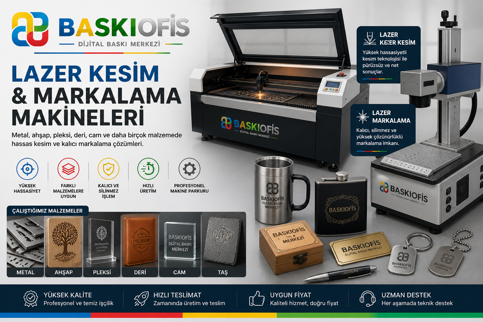 Lazer markalama makinesi
