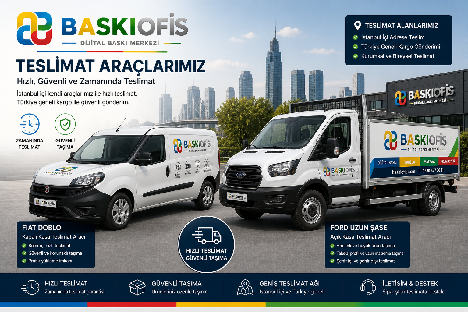Baskı Ofis teslimat aracı